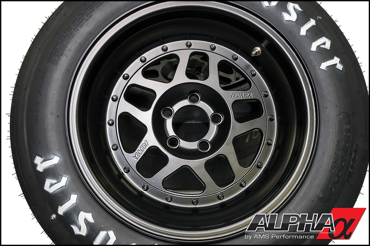 Alpha Performance R35 GTR Drag Wheel & Tire Package