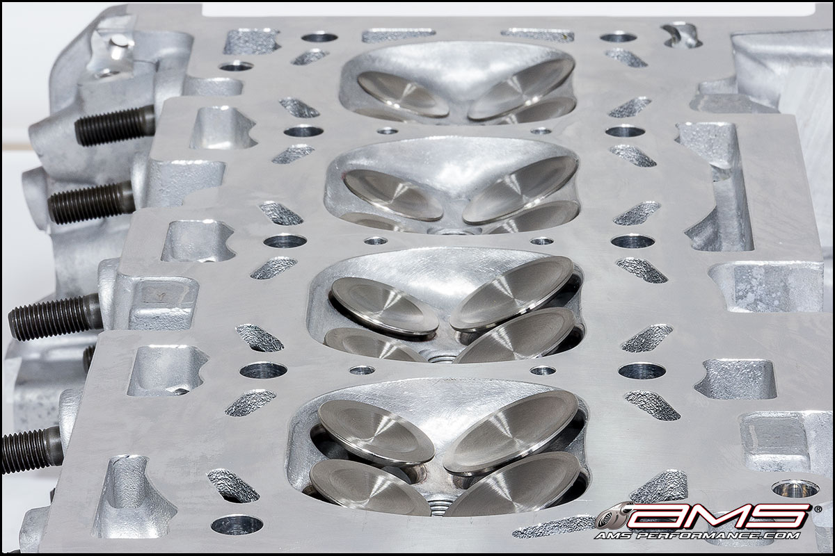 AMS Mitsubishi Lancer Evolution X CNC Cylinder Head