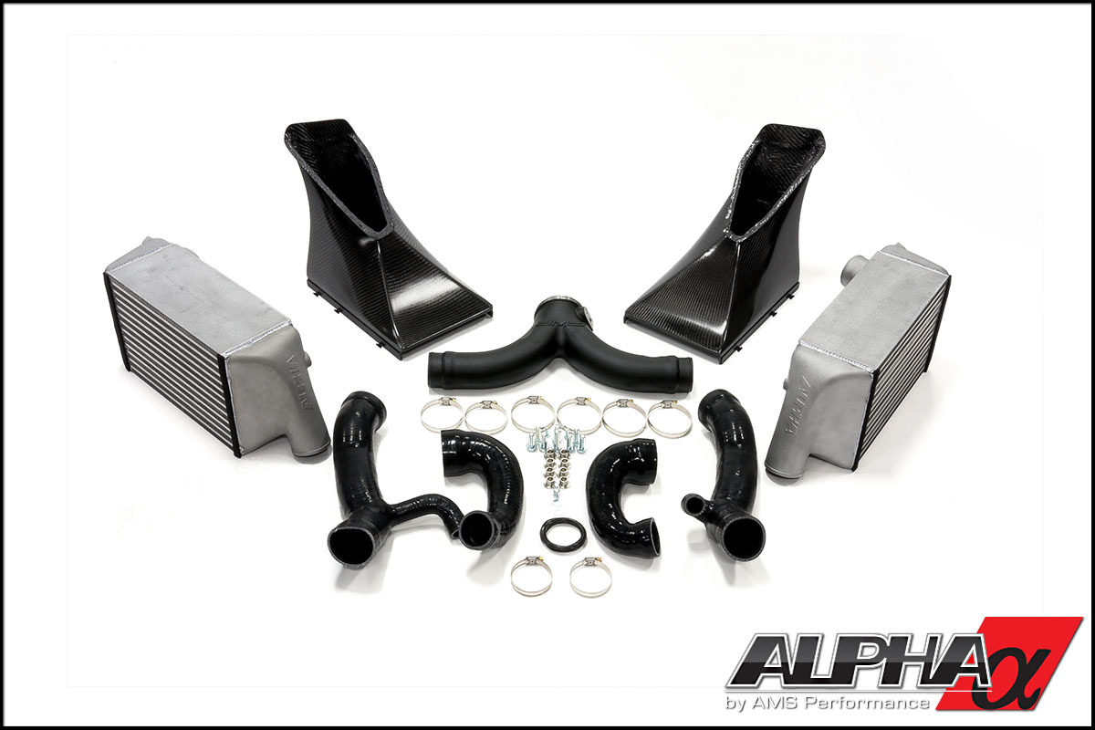 Alpha Performance Porsche 997.1TT Intercooler Kit