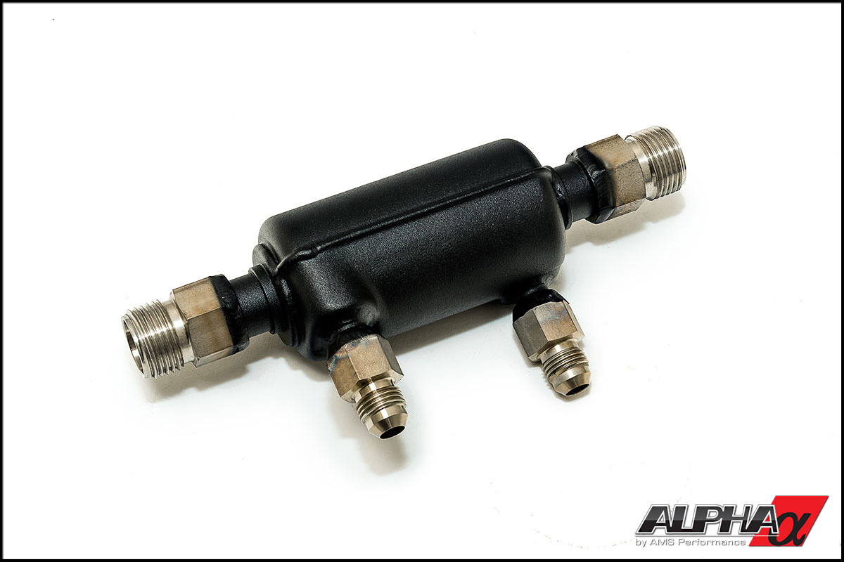 Alpha Performance Nisssan R35 GTR Fuel Cooler AMS Performance