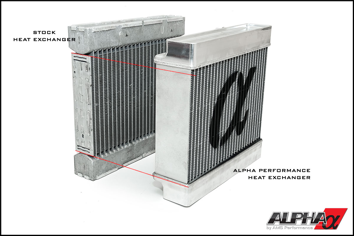 Alpha Performance 45 Series AMG Heat Exchanger Upgrade