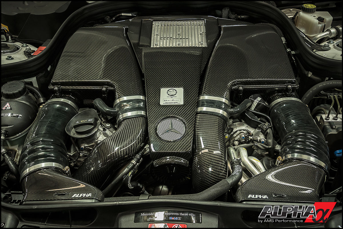 Alpha Performance Mercedes-Benz E550 AMG Carbon Fiber Intake System