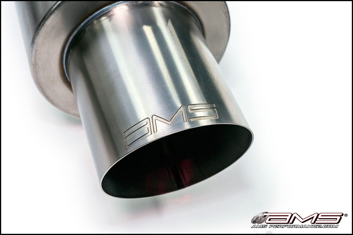 AMS Mitsubishi Lancer Evolution X Titanium Racing Series CatBack