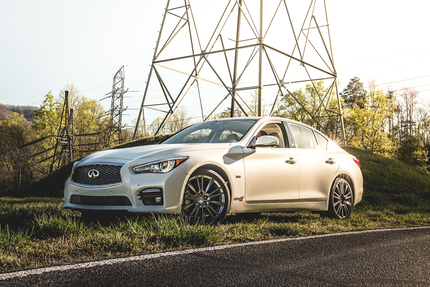 Q50 red sport performance cheap parts
