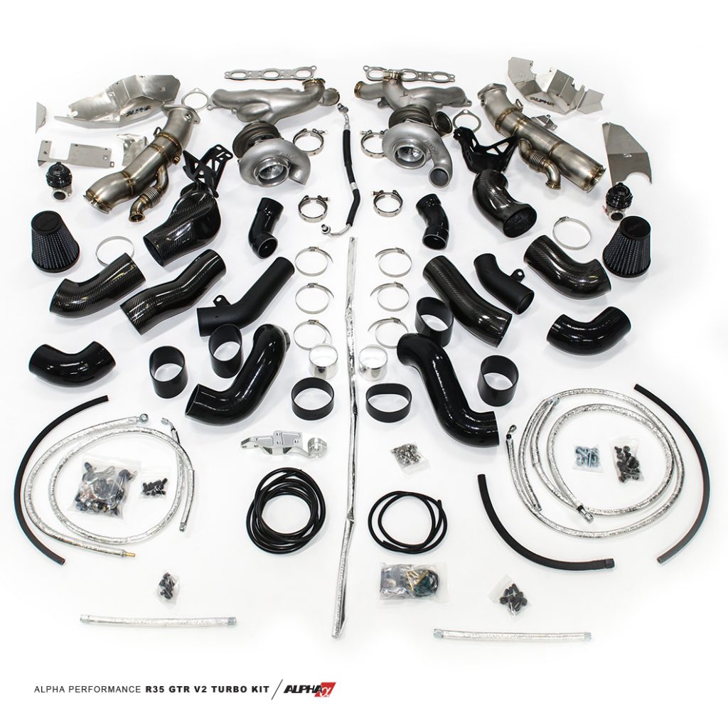 Alpha Performance R35 GT-R Version II Turbo Kit - AMS Performance