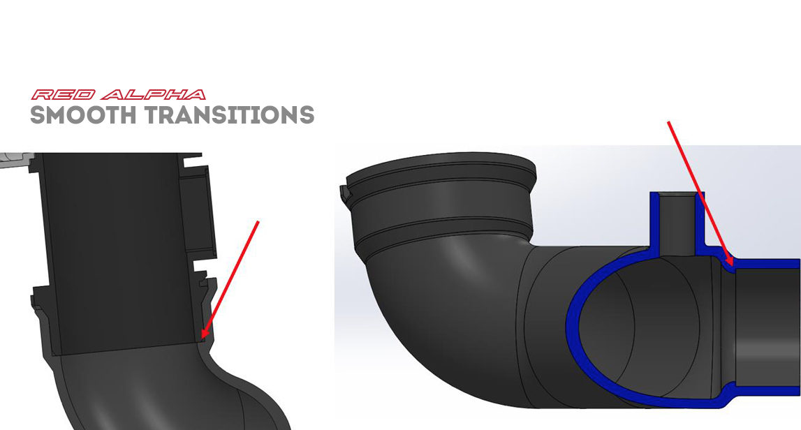 AMS Performance INFINITI Q50/Q60 Red Alpha Cold Air Intake Kit AMS