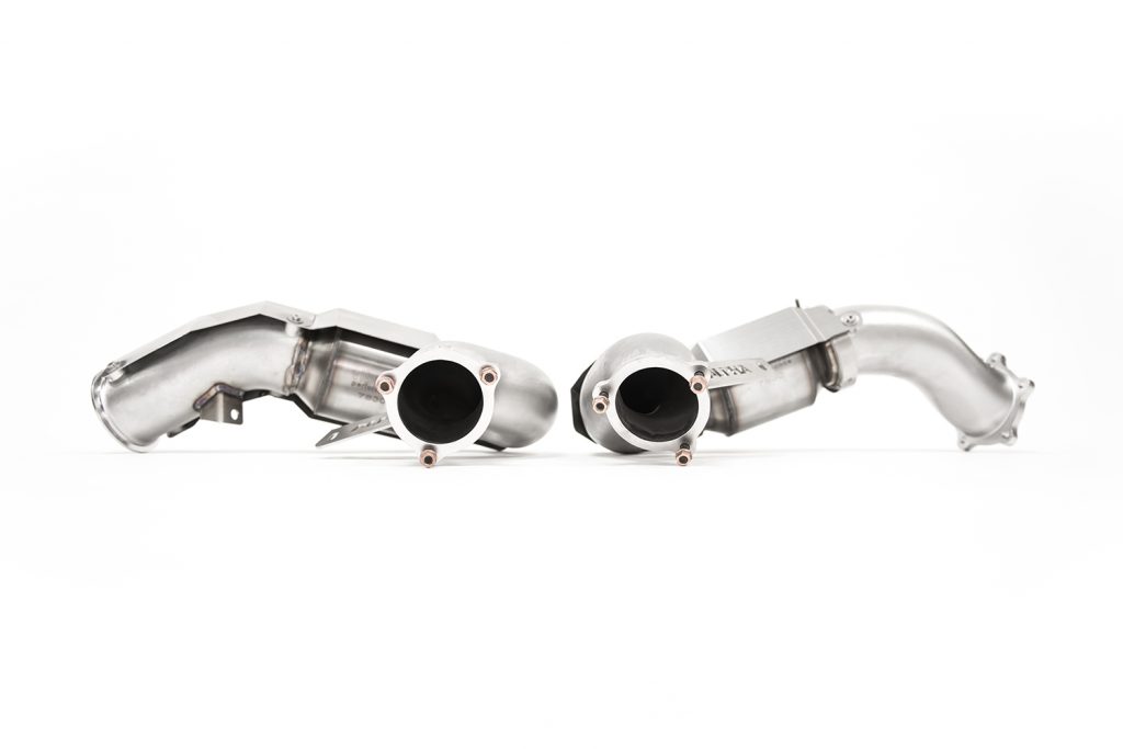 alpha Porsche Macan downpipes mods upgrade kit