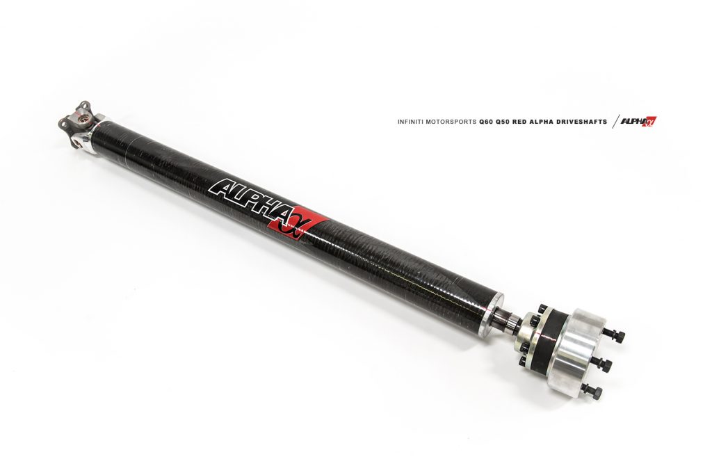 infiniti Q60 Q50 driveshaft upgrade mods kit