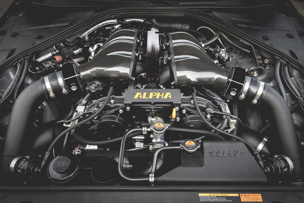 alpha R35 GTR turbo kit upgrade kit
