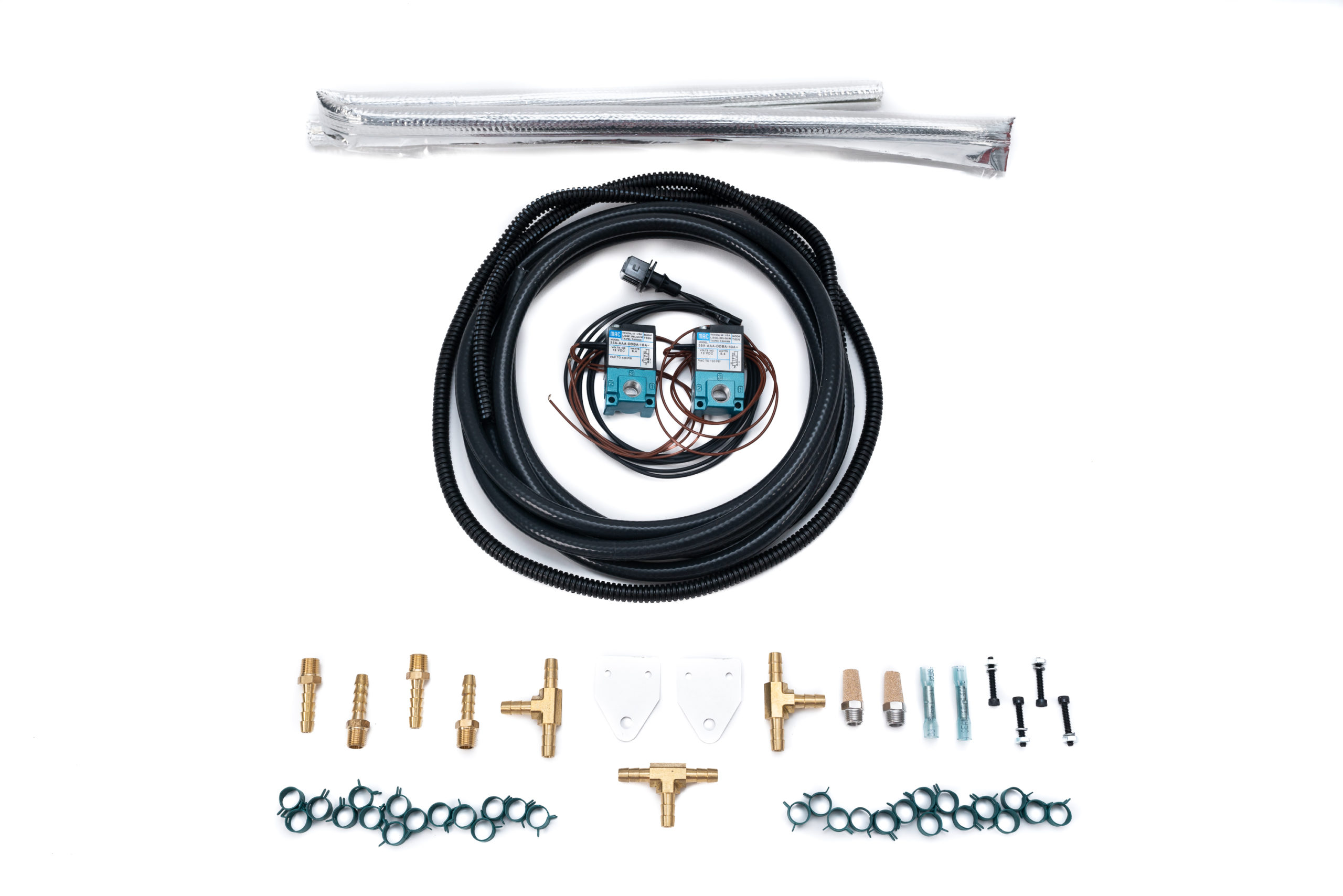 AMS Performance Dual 3 Port Boost Control Solenoids Kit for Alpha R35 GTR Turbo Kits AMS