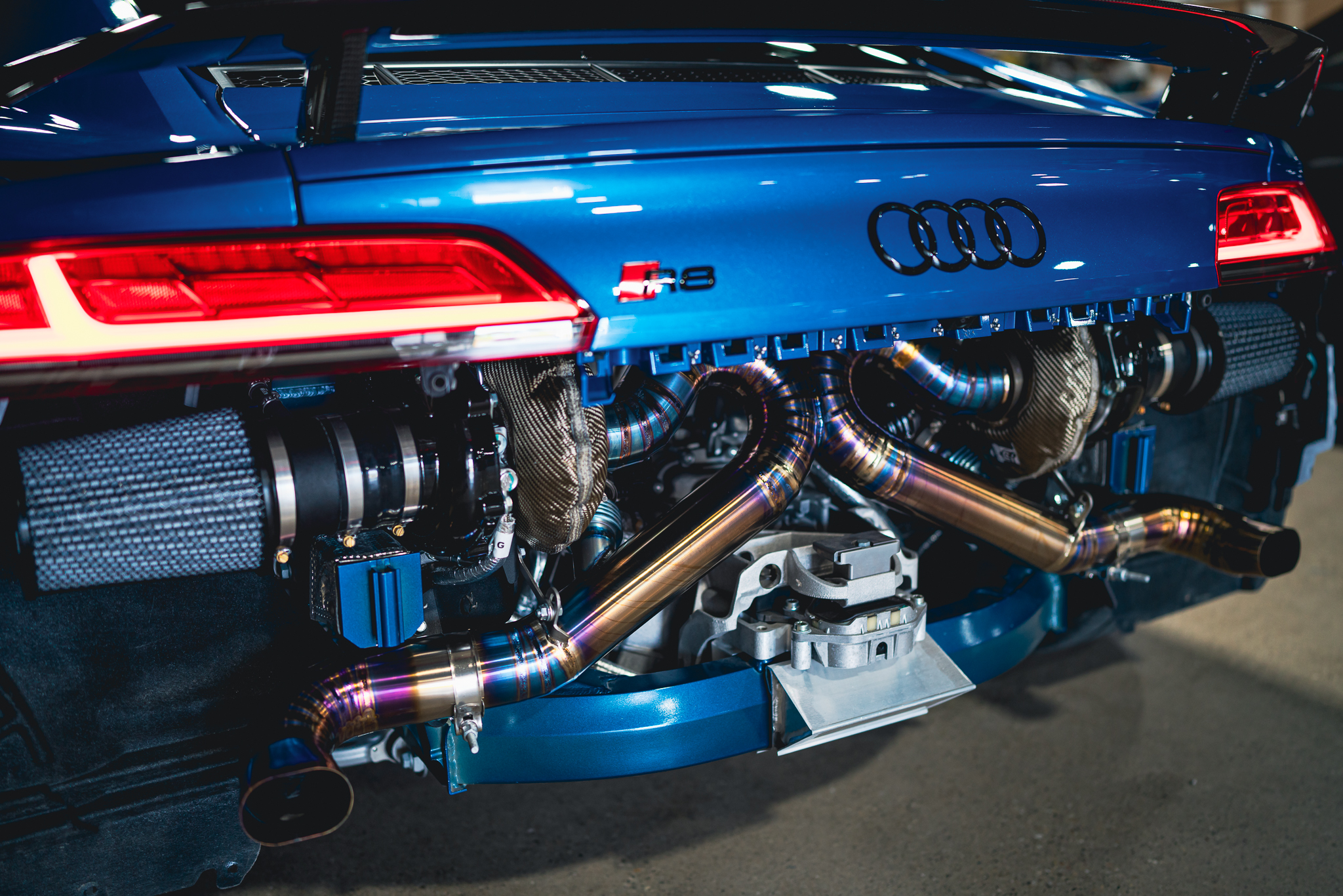 AMS Performance Audi R8 ALPHA Twin Turbo Kit AMS Performance