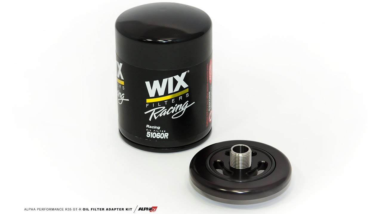 GTR Billet Oil Filter Adapter AMS Performance