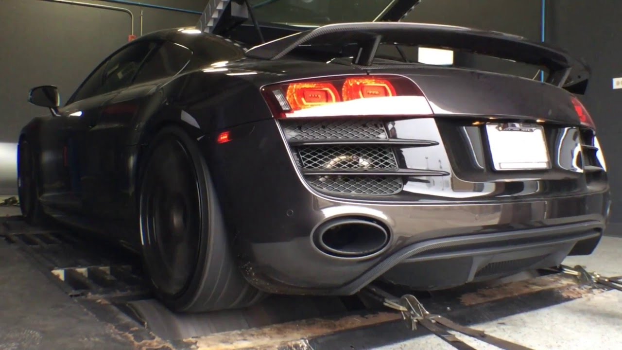Alpha 10 Audi R8 V10 Twin Turbo System Dyno - AMS Performance
