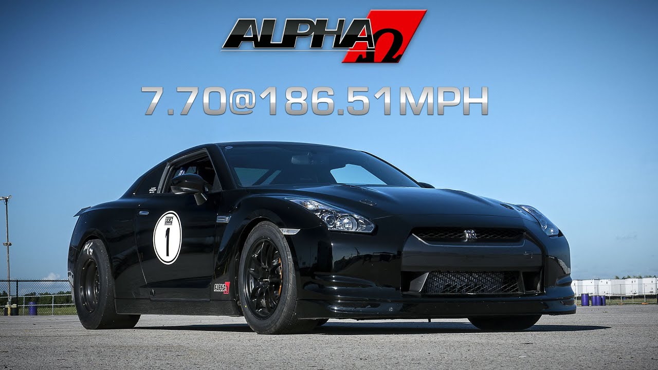 AMS Alpha Omega Resets GT-R ¼ Mile Record: 7.70@186mph! - AMS Performance