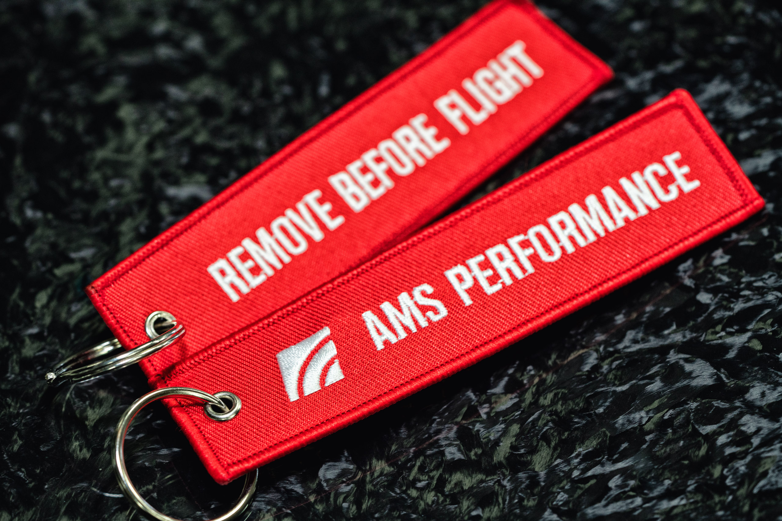 AMS Performance Remove Before Flight Keychain - AMS Performance