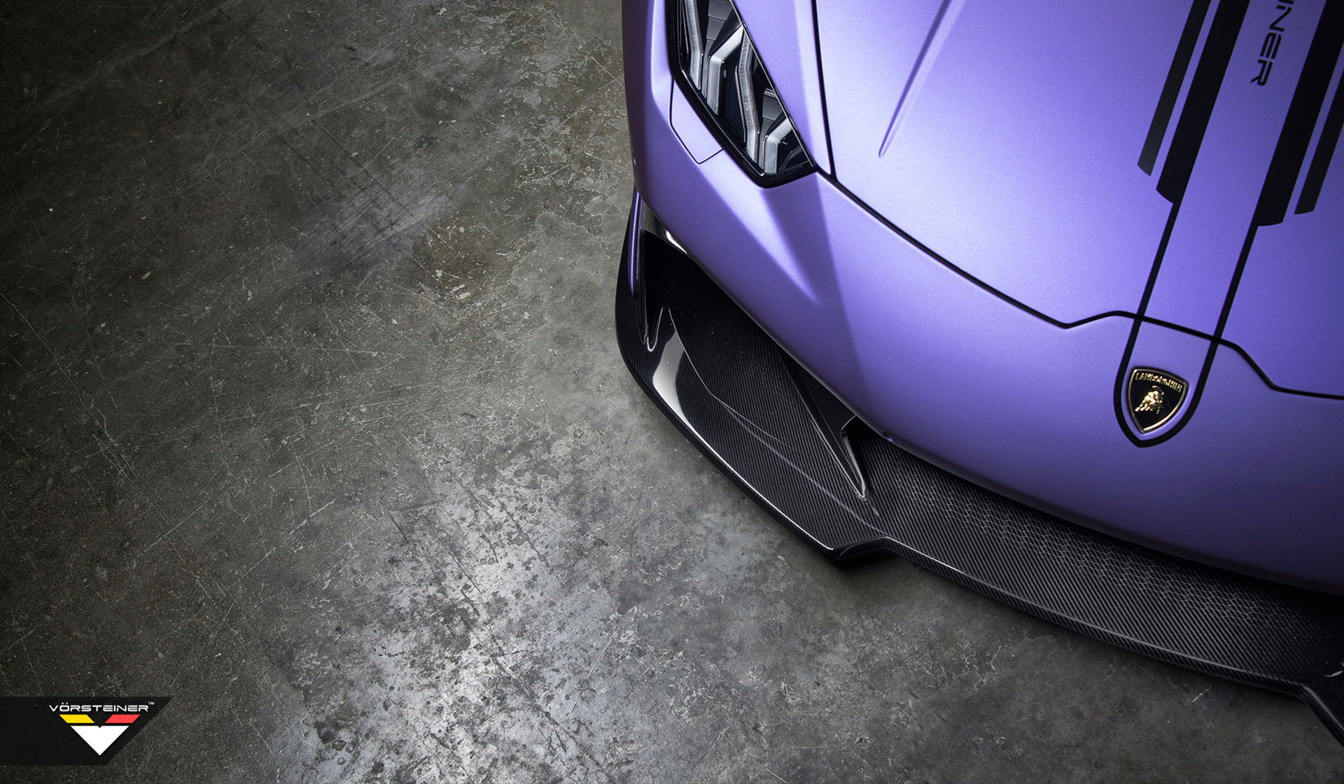 Lamborghini Huracan Novara Edizione Aero Front Bumper w/ Front Spoiler