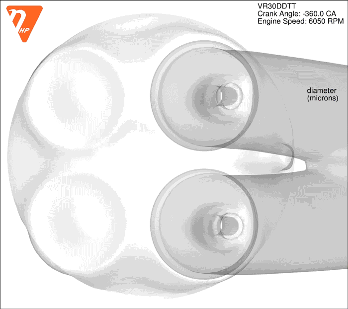 VR30 Stage 1 Injector Spray VR30 Direct Injectors Stage 2 (Set of 6) - AMS PERFORMANCE - V7 Motorsports