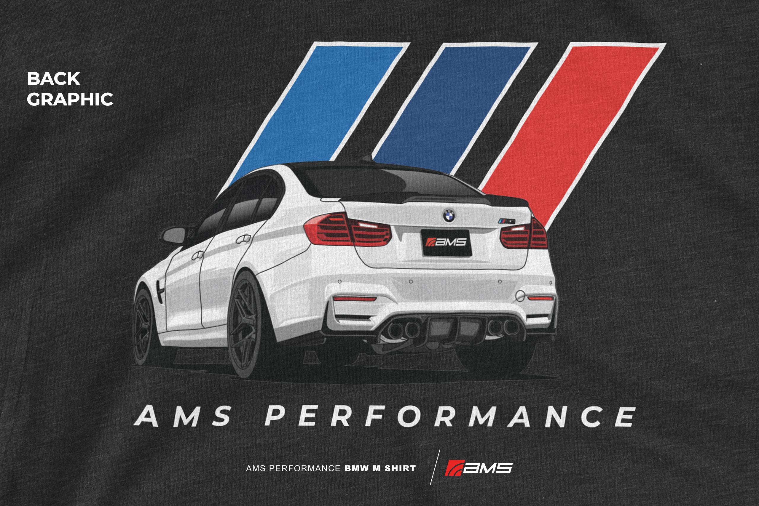 AMS Performance BMW M T-Shirt - AMS Performance