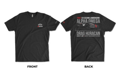 AMS Performance Six Seconds ALPHA OMEGA Huracan T-Shirt