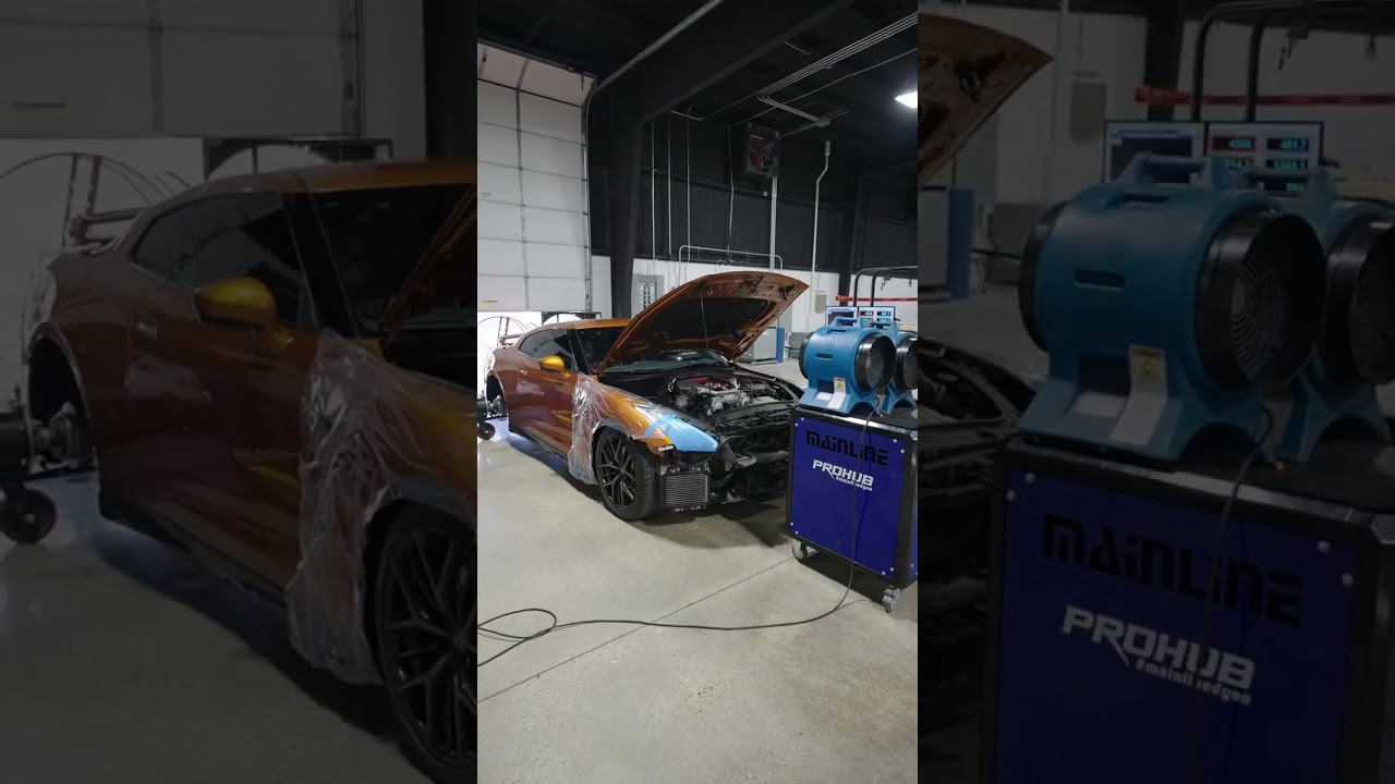 Dustin Williams R35 R35 GT-R Making Music on the Dyno 🎶📈 - AMS Performance