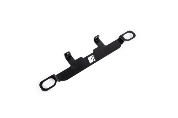 Gusseted 304 stainless lower support bar for the AMS F150 High Mount Intercooler