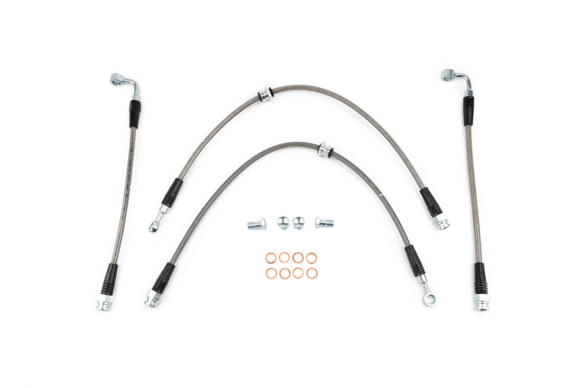 AMS Performance 2023+ Nissan Z Stainless Steel Brake Lines - 8