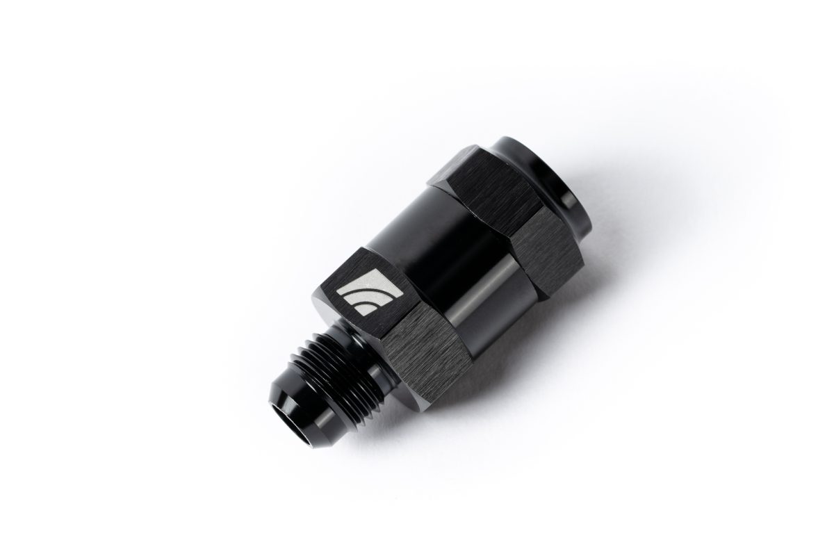 AMS Performance -6AN Fuel Pulsation Damper VR30 VR30DDTT Infiniti Q50 Q60 Nissan Z - 1