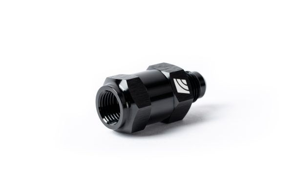 AMS Performance -6AN Fuel Pulsation Damper VR30 VR30DDTT Infiniti Q50 Q60 Nissan Z - 2