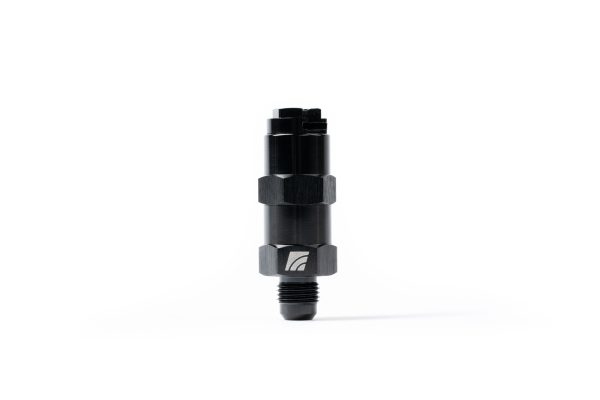 AMS Performance -6AN to Quick Connect Fuel Pulsation Damper VR30 VR30DDTT Infiniti Q50 Q60 Nissan Z - 2