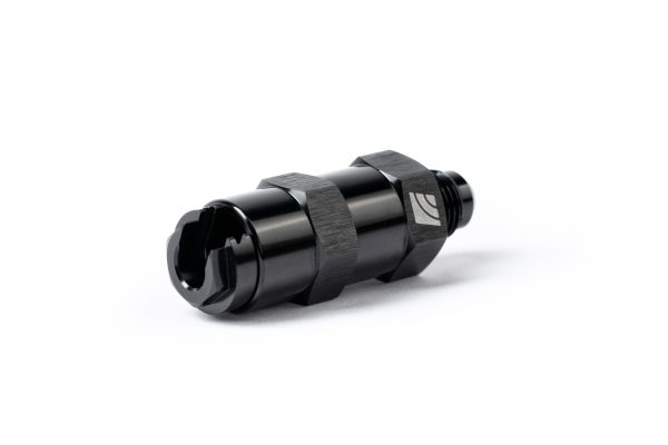 AMS Performance -6AN to Quick Connect Fuel Pulsation Damper VR30 VR30DDTT Infiniti Q50 Q60 Nissan Z - 3
