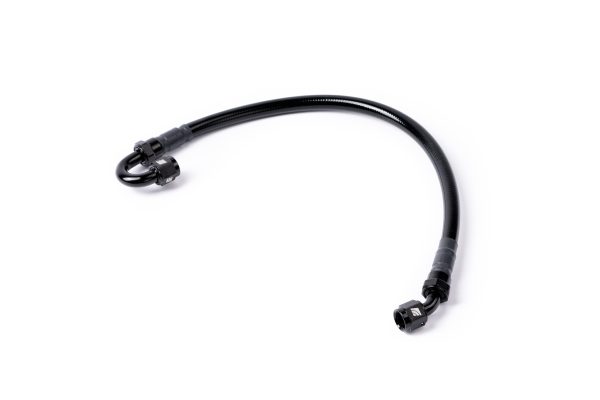 AMS Performance -6AN to Quick Connect Fuel Pulsation Damper with -6AN Line VR30 VR30DDTT Nissan Z with Fuel Filter - 4