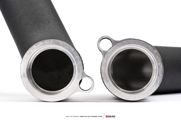 AMS Performance BMW F8X S55 Charge Pipes - 6