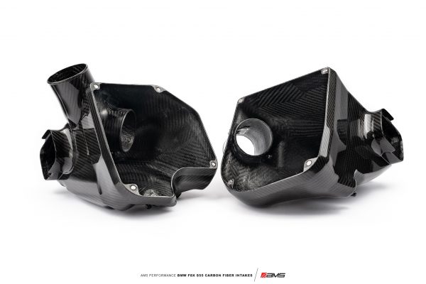 AMS Performance F8X S55 Carbon Fiber Intakes - 4