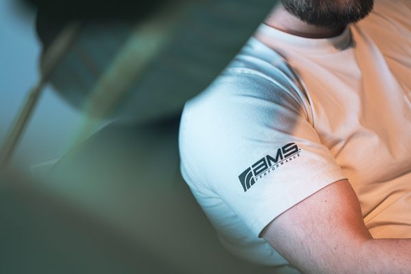 AMS Performance Merch Ecru Pocket Tee - 3