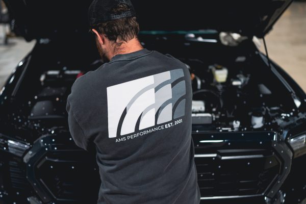 AMS Performance Merch Faded Crew Neck Sweater 4