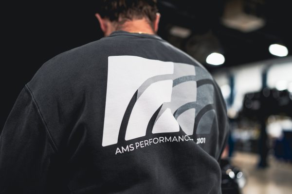 AMS Performance Merch Faded Crew Neck Sweater 5