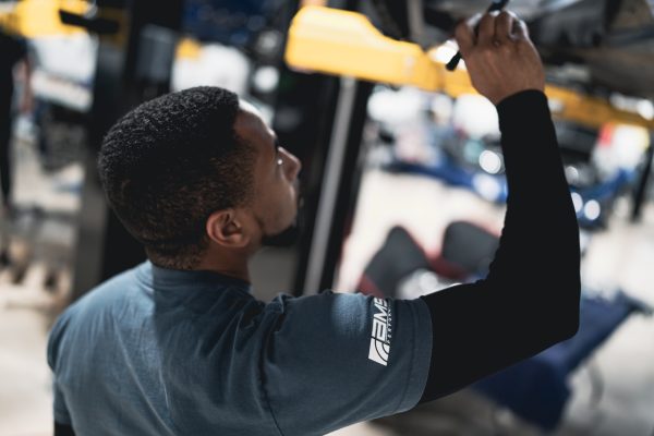 AMS Performance Merch Pocket Tee Petrol Blue 2