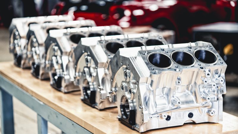 AMS Performance VR38 Billet Block -1