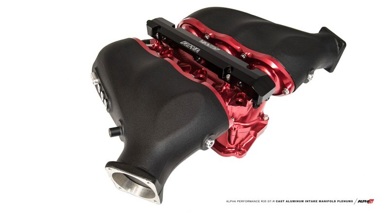 Alpha Performance R35 Cast Aluminum GTR Intake Manifold Plenums