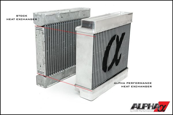 Alpha Performance Mercedes-Benz 45 Series AMG Heat Exchanger Upg