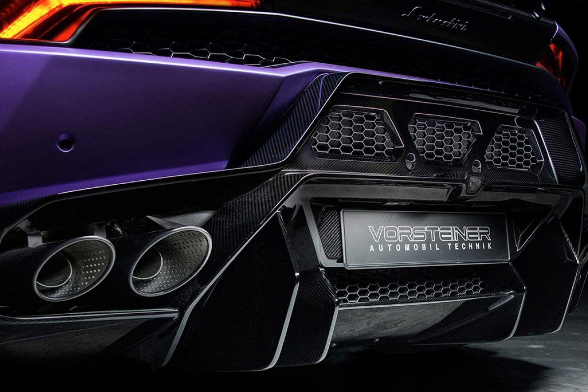 Vorsteiner Novara Edizione Carbon Fiber Rear Bumper Incl. Rear Diffuser  Lamborghini Huracan - AMS Performance